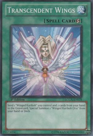 Image of Transcendent Wings (LCGX-EN079) - Legendary Collection 2 1st Edition