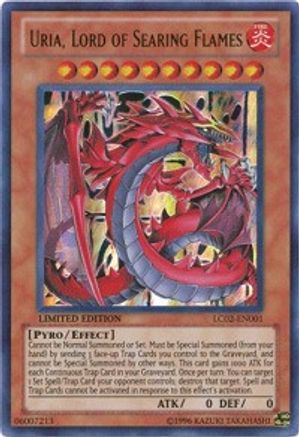 Image of Uria, Lord of Searing Flames (LC02-EN001) - Legendary Collection 2 Limited