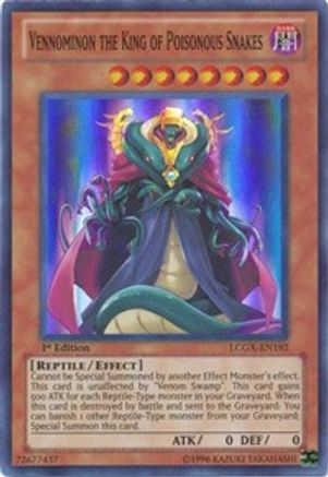 Image of Vennominon the King of Poisonous Snakes (LCGX-EN192) - Legendary Collection 2 1st Edition