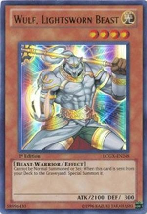 Image of Wulf, Lightsworn Beast (LCGX-EN248) - Legendary Collection 2 Unlimited