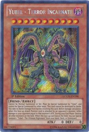Image of Yubel - Terror Incarnate (LCGX-EN198) - Legendary Collection 2 1st Edition