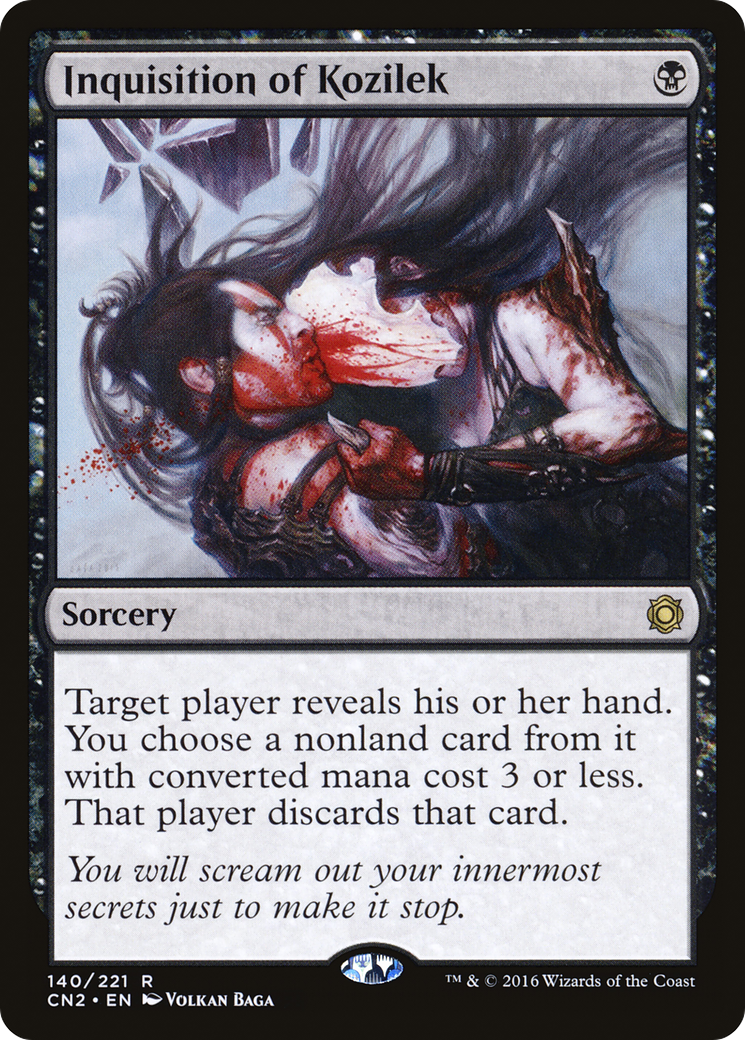 Image of Inquisition of Kozilek (CN2-140) - Conspiracy: Take the Crown Foil