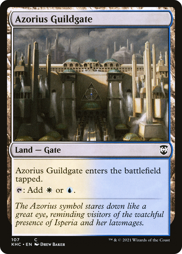 Image of Azorius Guildgate (KHC-107) - Kaldheim Commander