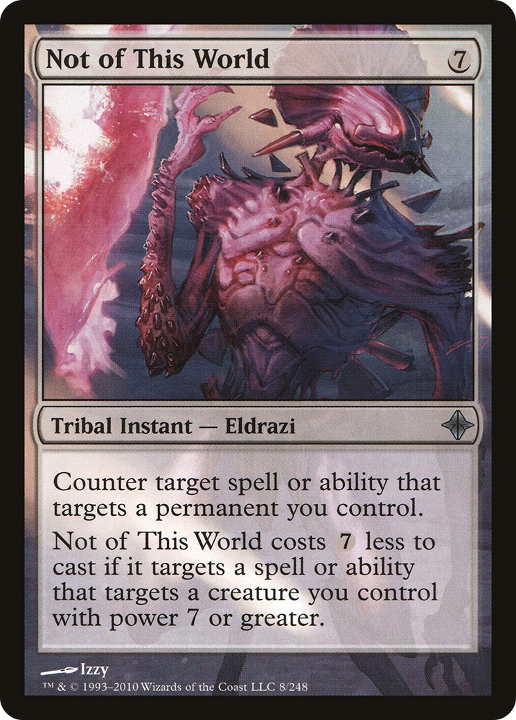 Image of Not of This World (ROE-008) - Rise of the Eldrazi