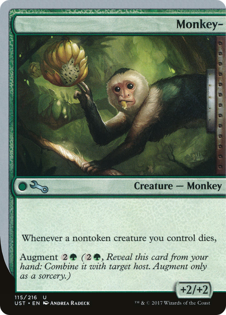 Image of Monkey- (UST-115) - Unstable