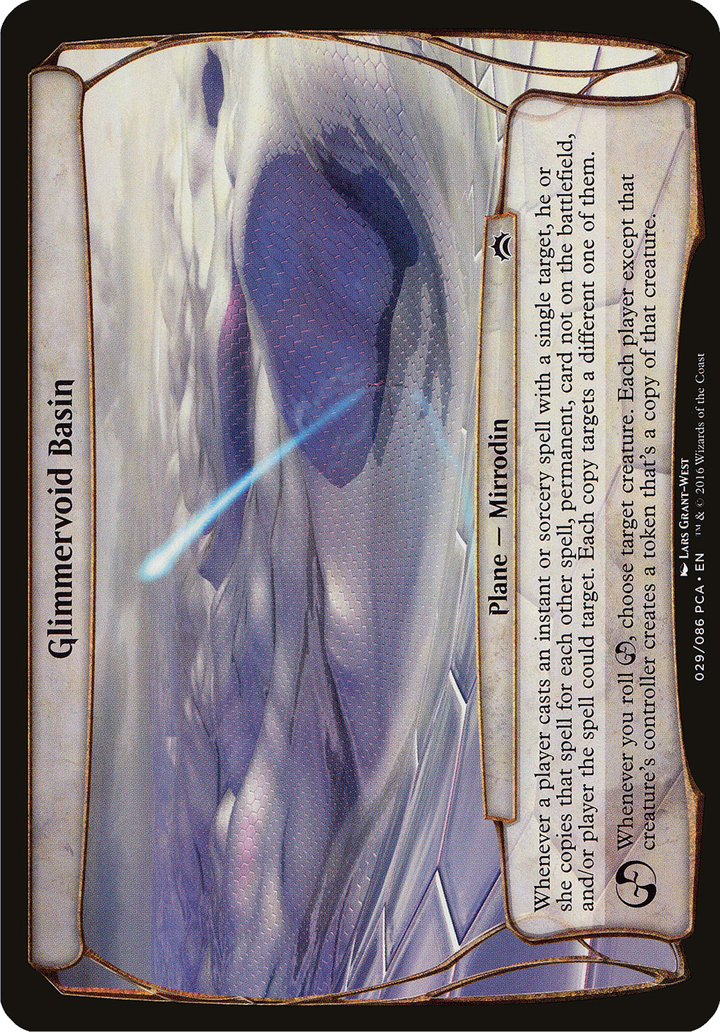 Image of Glimmervoid Basin (Planechase Anthology) (OVER-) - Planechase Anthology Planes