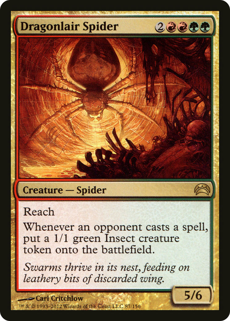 Image of Dragonlair Spider (PC2-087) - Planechase 2012