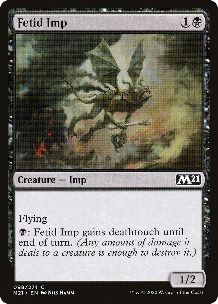 Image of Fetid Imp (M21-098) - Core Set 2021