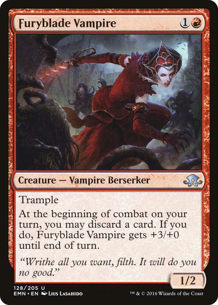 Image of Furyblade Vampire (EMN-128) - Eldritch Moon