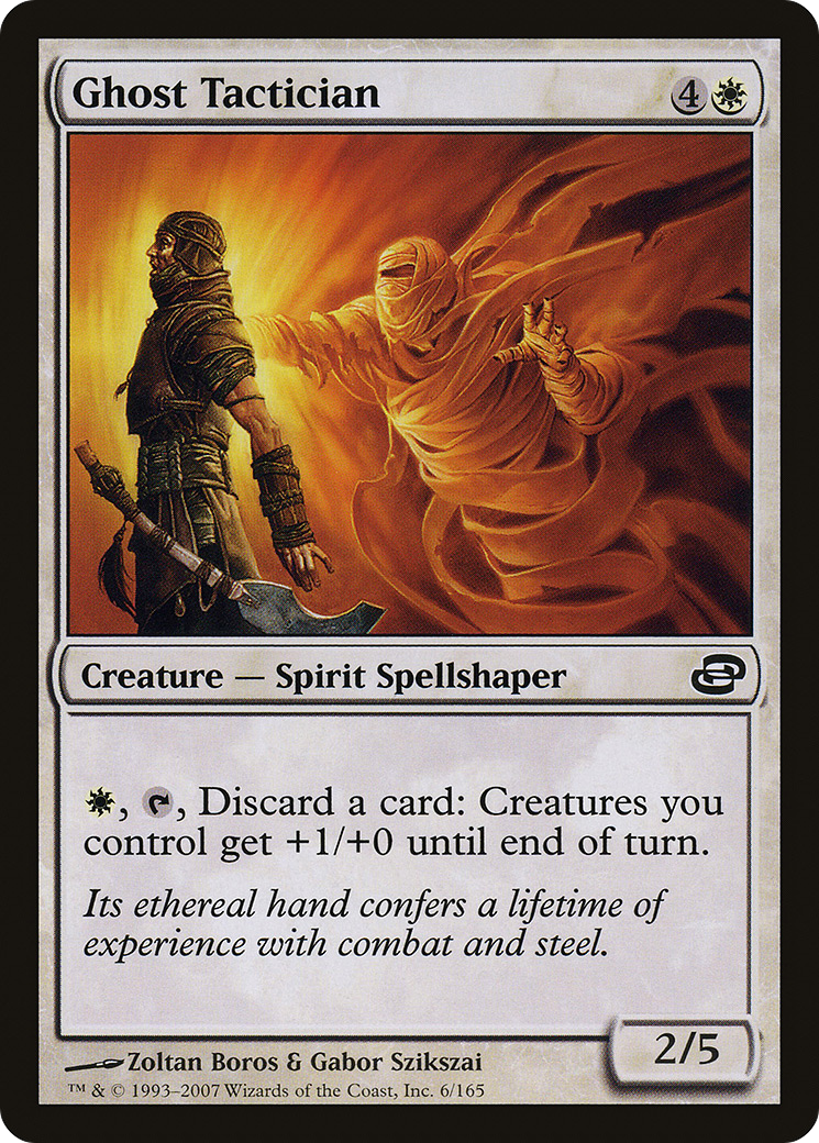 Image of Ghost Tactician (PLC-006) - Planar Chaos Foil
