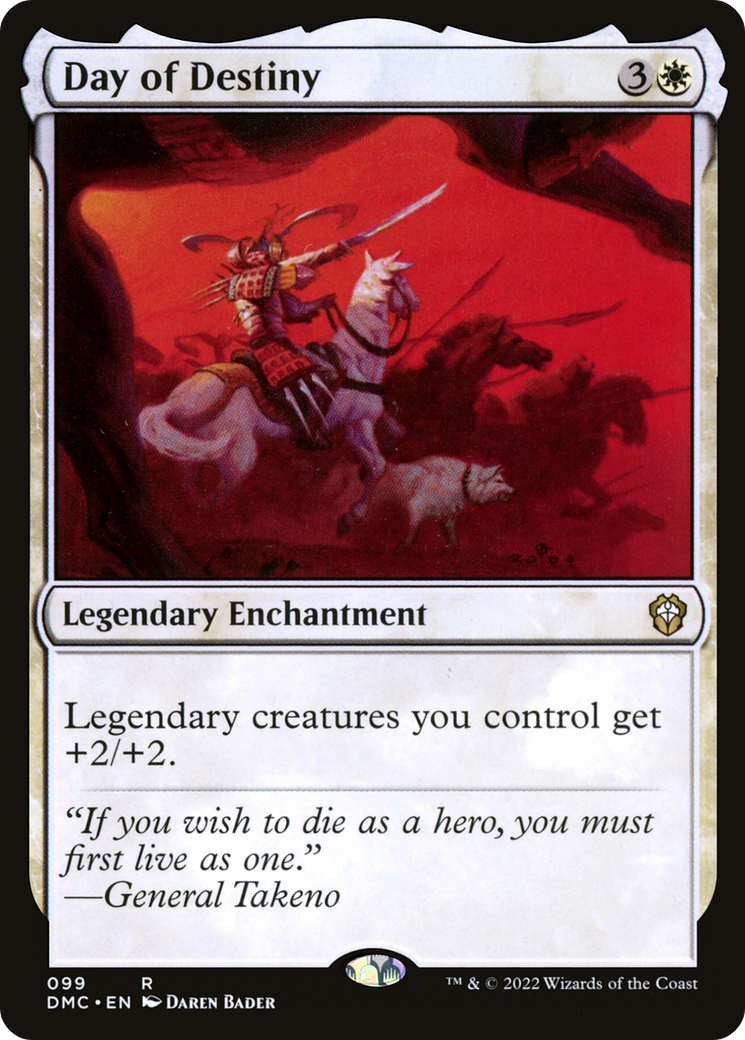 Image of Day of Destiny (DMC-099) - Dominaria United Commander