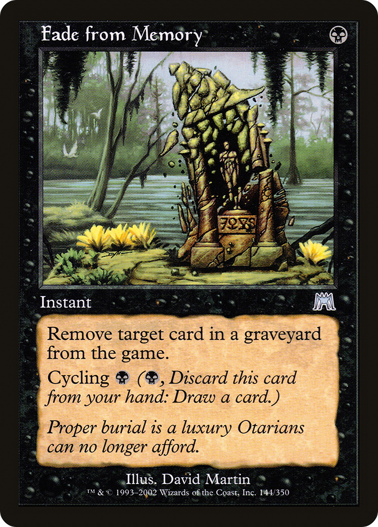Image of Fade from Memory (ONS-144) - Onslaught