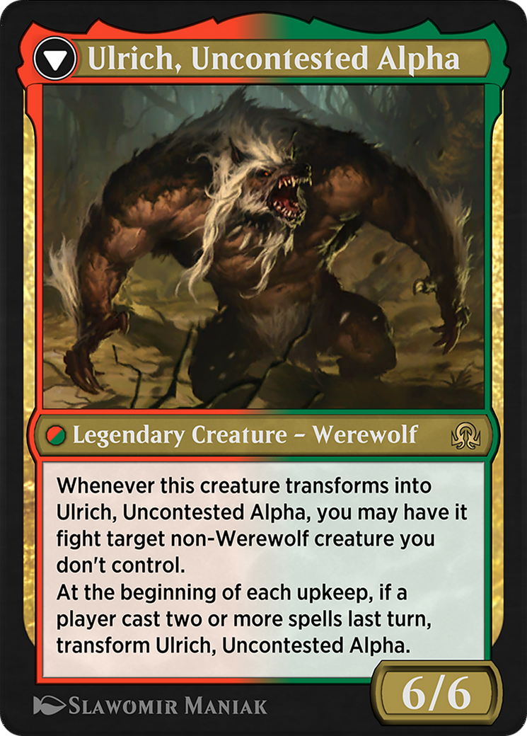 Image of Ulrich of the Krallenhorde // Ulrich, Uncontested Alpha (SIR-246) - Shadows over Innistrad Remastered