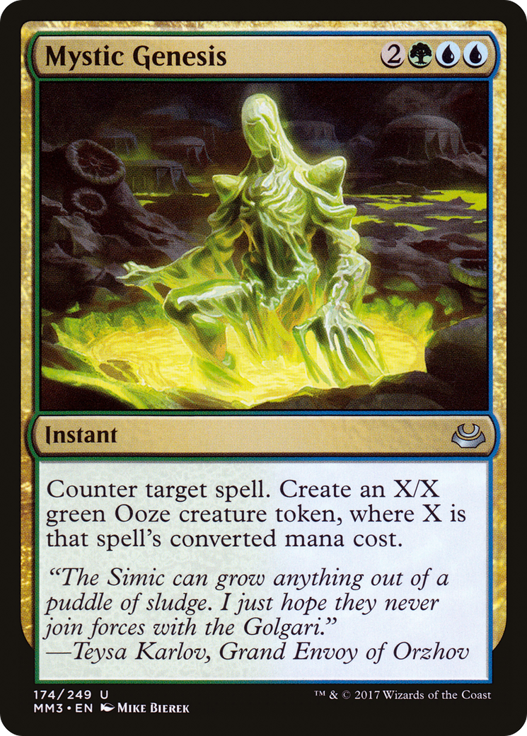 Image of Mystic Genesis (MM3-174) - Modern Masters 2017 Foil