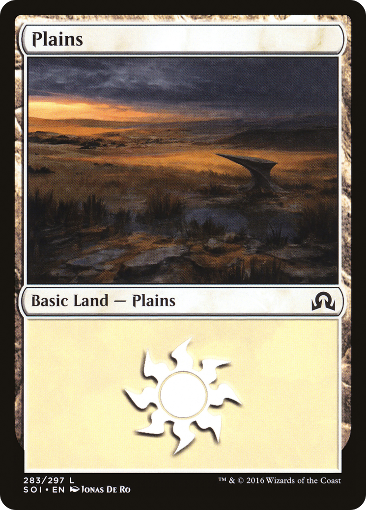 Image of Plains (283) (SOI-283) - Shadows over Innistrad Foil