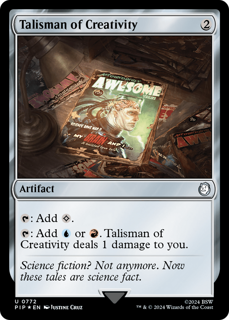 Image of Talisman of Creativity (Surge Foil) (PIP-772) - Fallout Foil