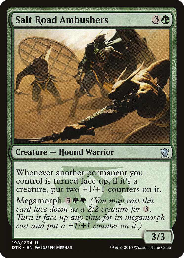 Image of Salt Road Ambushers (DTK-198) - Dragons of Tarkir