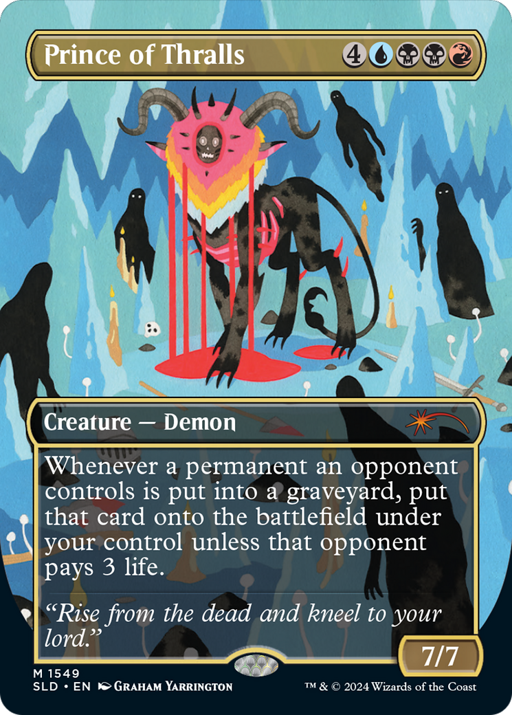 Image of Prince of Thralls (SLD-1549) - Secret Lair Drop (Borderless)