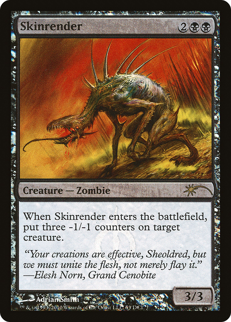 Image of Skinrender (WPN-063) - DCI Promos Foil