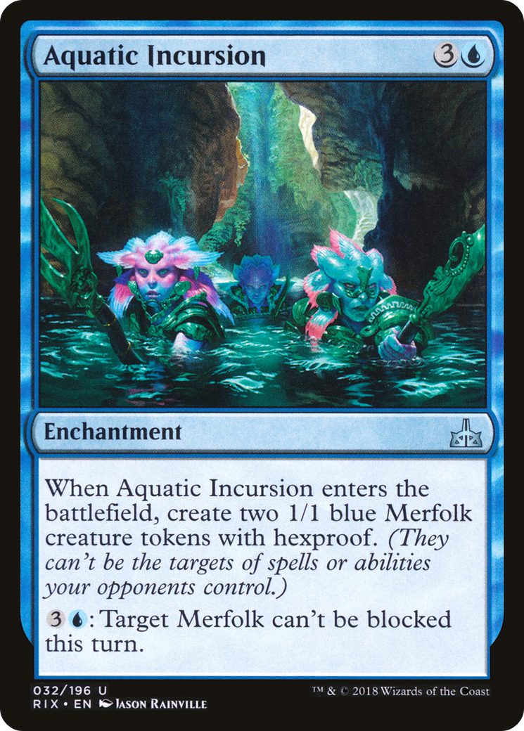 Image of Aquatic Incursion (RIX-032) - Rivals of Ixalan