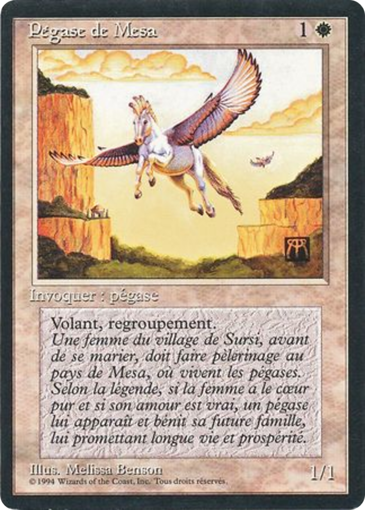 Image of Mesa Pegasus (FBB-) - Foreign Black Border