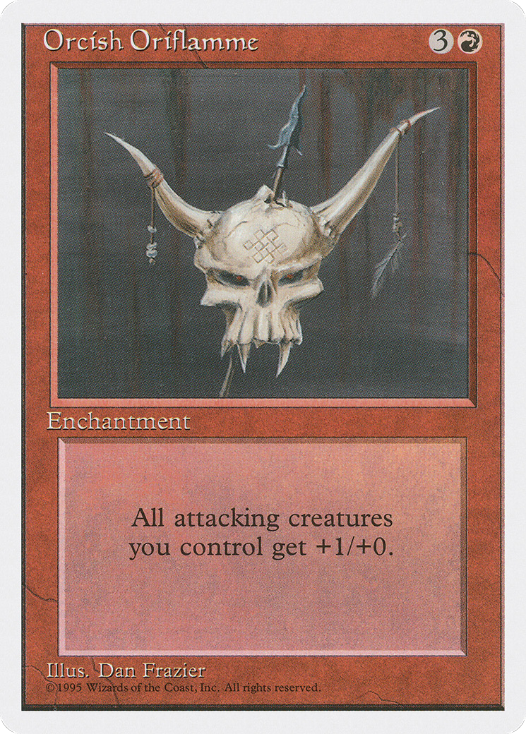 Image of Orcish Oriflamme (4ED-) - Fourth Edition