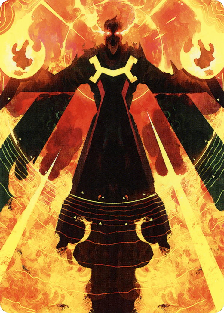 Image of Urza's Rage // Urza's Rage (ASTX-079) - Strixhaven Art Series (Borderless) Foil