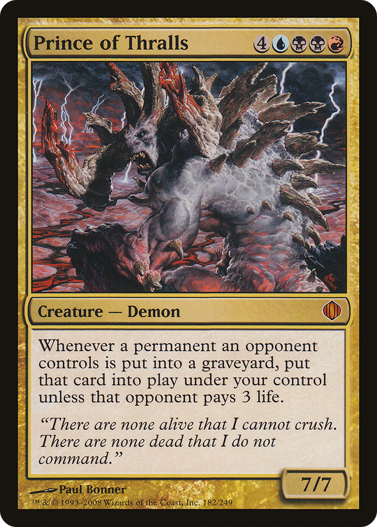 Image of Prince of Thralls (ALA-182) - Shards of Alara Foil