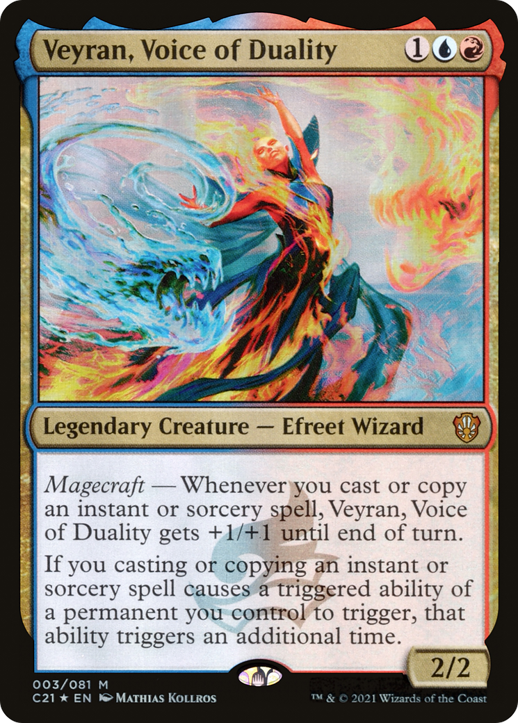 Image of Veyran, Voice of Duality (C21-003) - Commander 2021 Foil