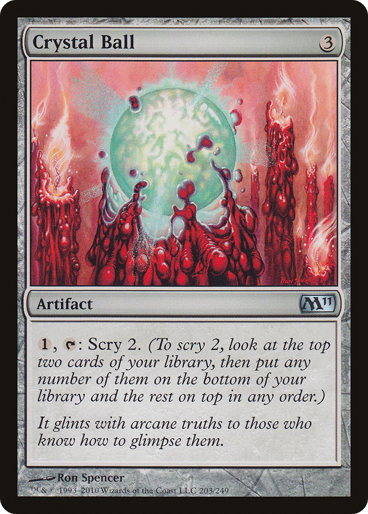 Image of Crystal Ball (M11-203) - Magic 2011 Foil
