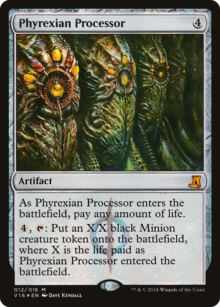 Image of Phyrexian Processor (V16-012) - From the Vault: Lore Foil