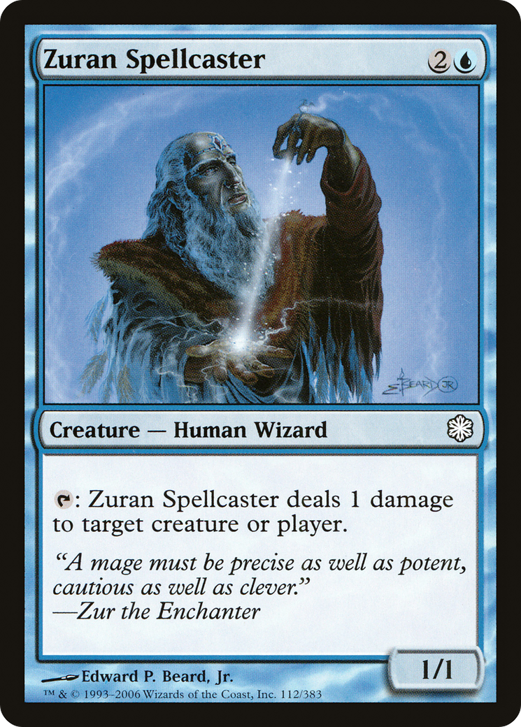 Image of Zuran Spellcaster (CTD-112) - Coldsnap Theme Decks