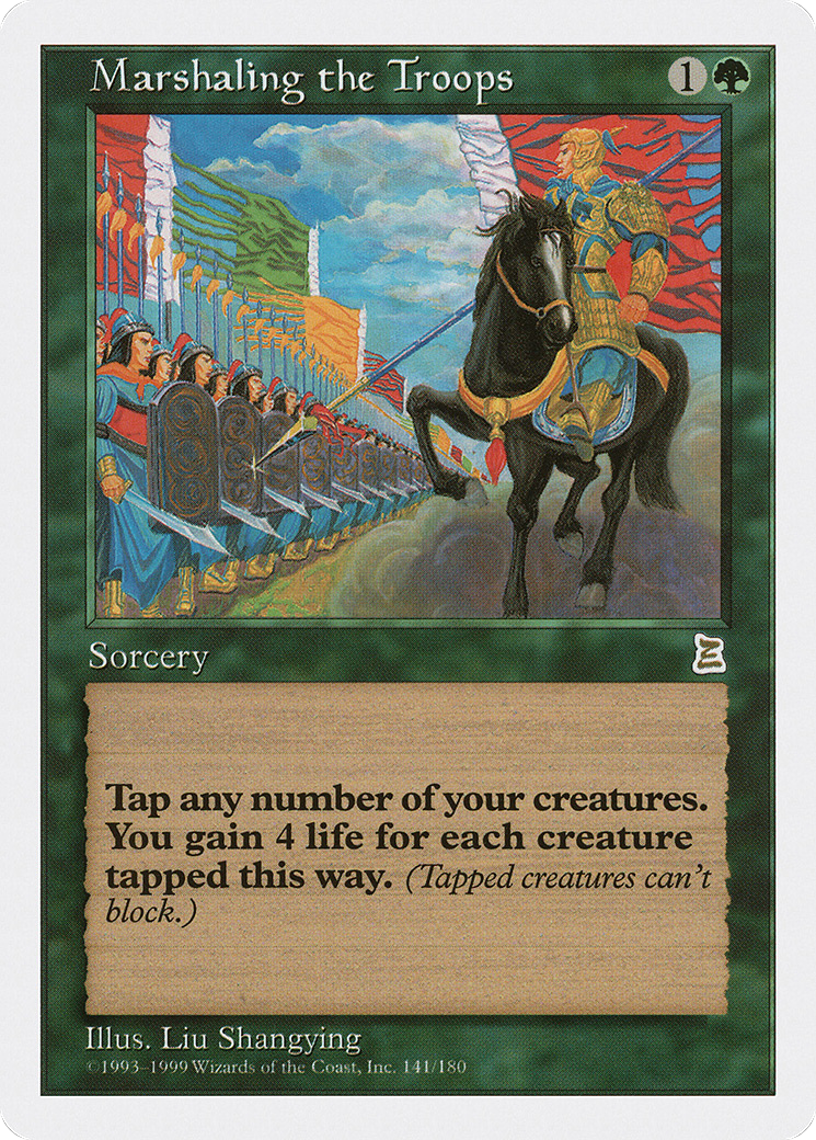 Image of Marshaling the Troops (PTK-141) - Portal Three Kingdoms