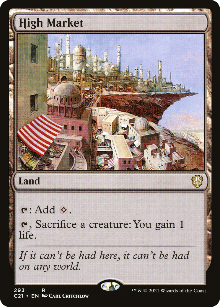 Image of High Market (C21-293) - Commander 2021