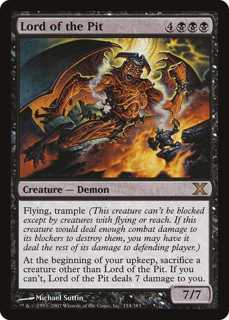 Image of Lord of the Pit (10E-154) - Tenth Edition