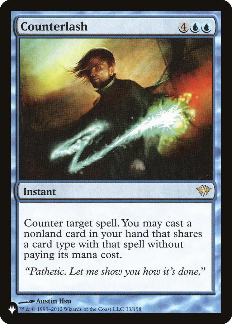 Image of Counterlash (LIST-DKA-33) - The List