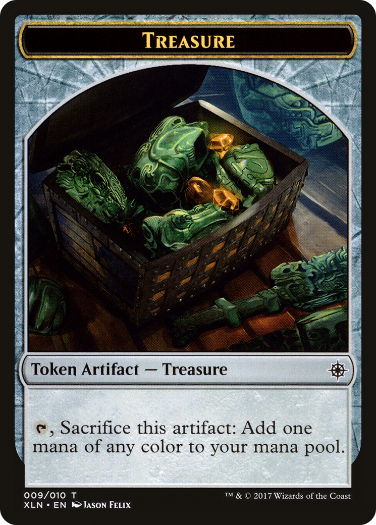 Image of Treasure Token (009) (XLN-009) - Ixalan Tokens