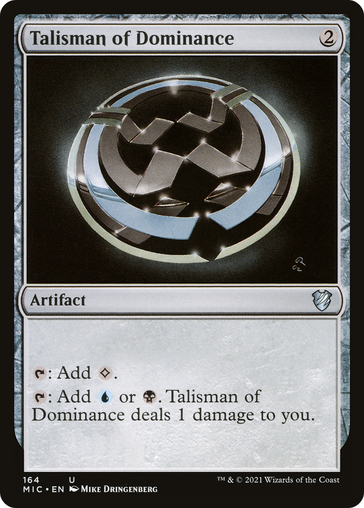 Image of Talisman of Dominance (MIC-164) - Midnight Hunt Commander