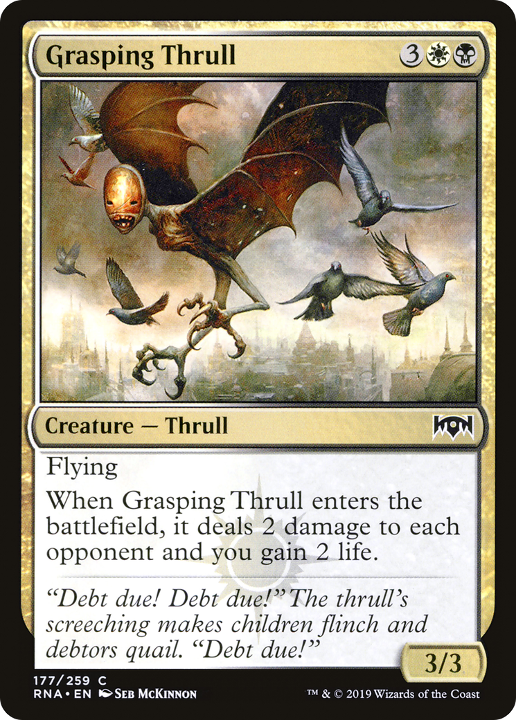 Image of Grasping Thrull (RNA-177) - Ravnica Allegiance