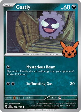 Image of Gastly 102/162  Trick or Trade BOOster Bundle 2024 - Common