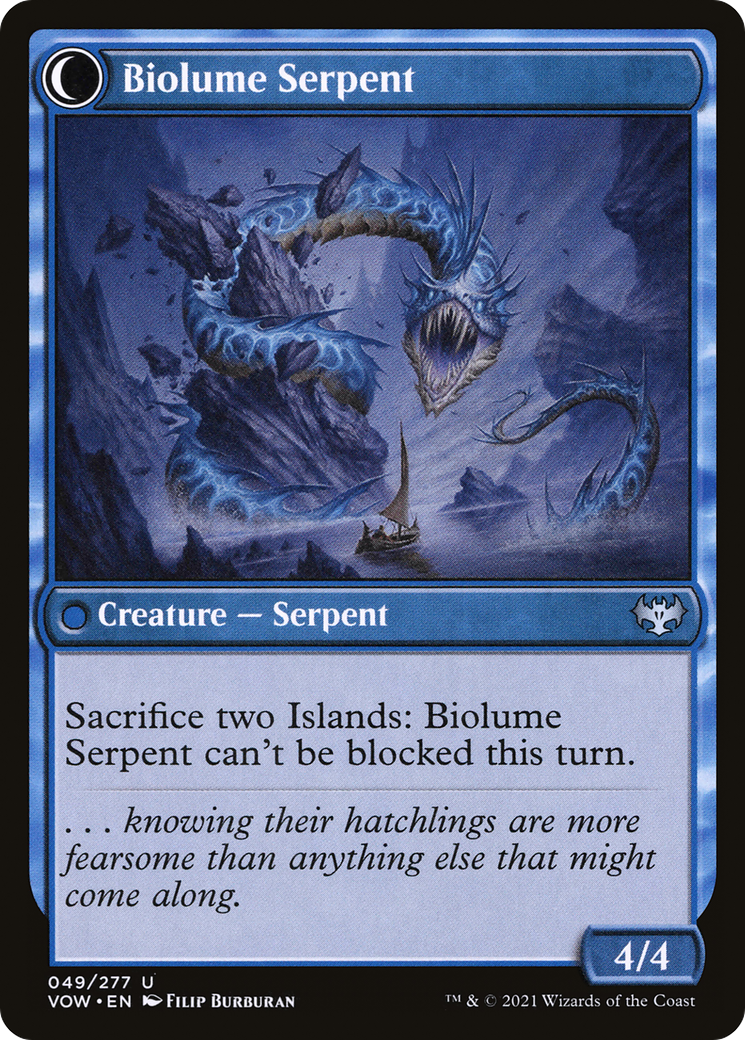 Image of Biolume Egg (VOW-049) - Innistrad: Crimson Vow: (Double Faced Transform)