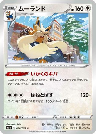 Image of Stoutland (060/070) - S5a Peerless Fighters