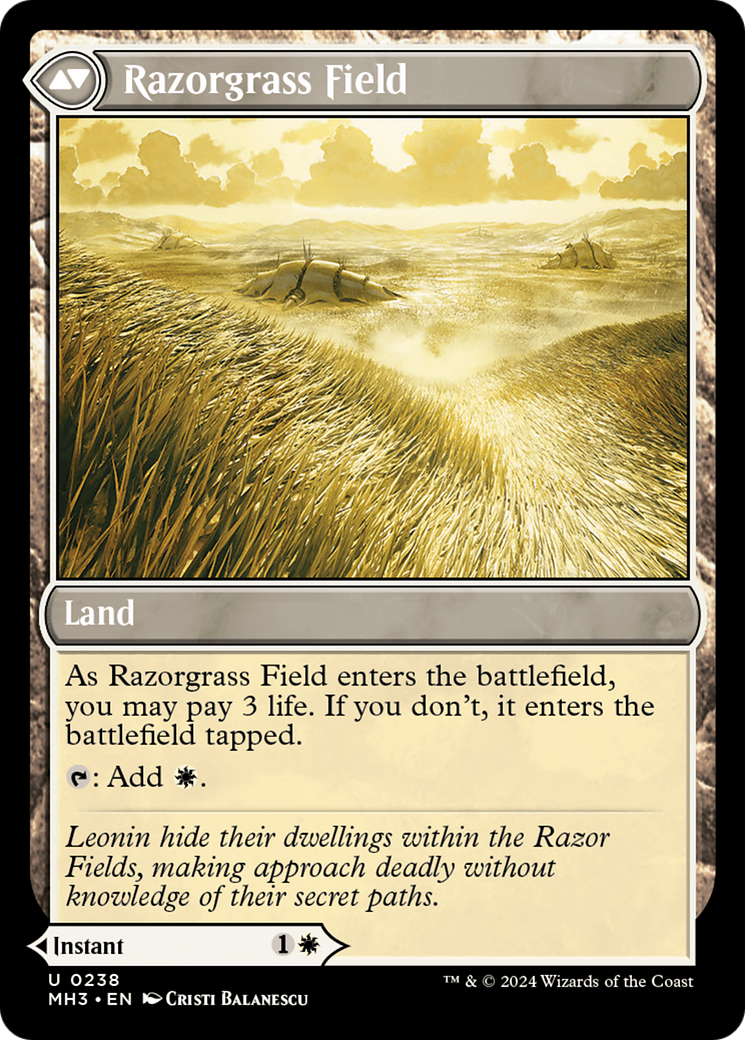 Image of Razorgrass Ambush (MH3-238) - Modern Horizons 3