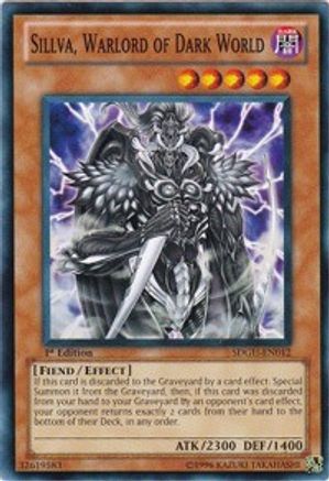 Image of Sillva, Warlord of Dark World (SDGU-EN012) - Structure Deck: Gates of the Underworld 1st Edition