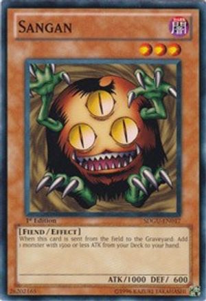 Image of Sangan (SDGU-EN017) - Structure Deck: Gates of the Underworld 1st Edition