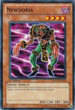 Image of Newdoria (SDGU-EN018) - Structure Deck: Gates of the Underworld 1st Edition
