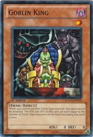 Image of Goblin King (SDGU-EN019) - Structure Deck: Gates of the Underworld 1st Edition