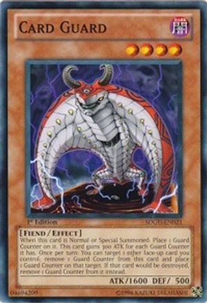 Image of Card Guard (SDGU-EN021) - Structure Deck: Gates of the Underworld 1st Edition