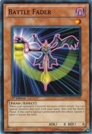 Image of Battle Fader (SDGU-EN022) - Structure Deck: Gates of the Underworld 1st Edition