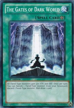 Image of The Gates of Dark World (SDGU-EN023) - Structure Deck: Gates of the Underworld 1st Edition
